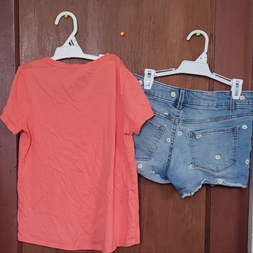 Girls Denim summer mix match outfit - Picture 2 of 4